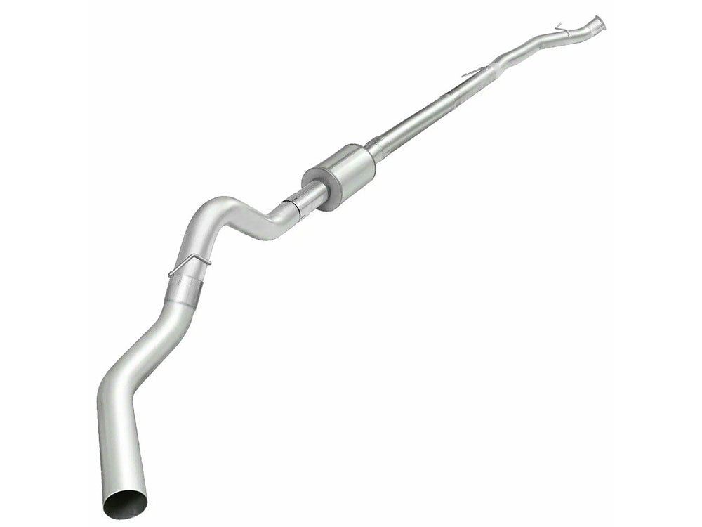 4" Turbo-Back Race Exhaust System w/ Muffler for 2007.5-2009 6.7L Cummins